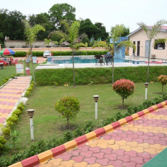 Golden View Resort And Restaurant Tajpur Luaran gambar
